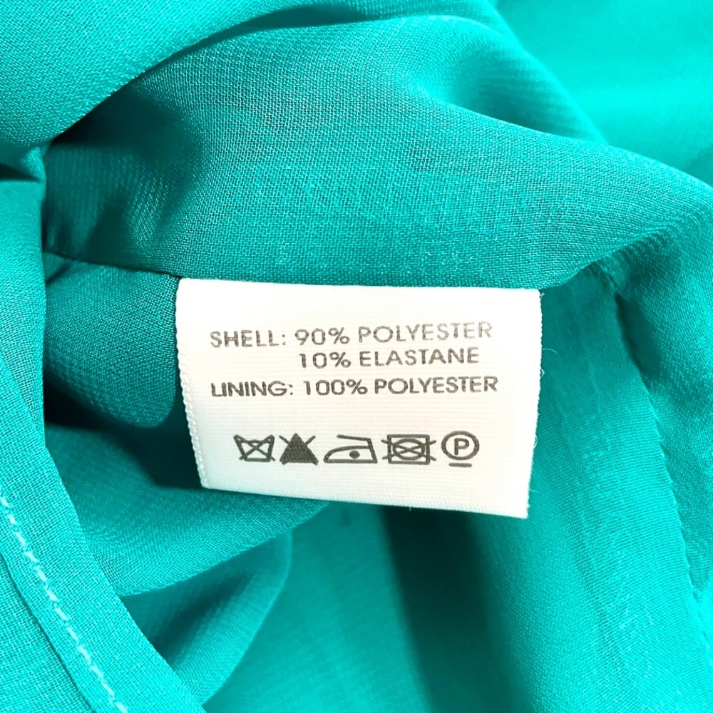 REISS Ruffle Pleated One-Shoulder Dress - Picture 3 of 5